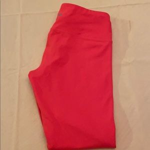 Hot pink workout pants